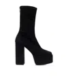 Paris Texas Lexy Platform Ankle Boots In Black