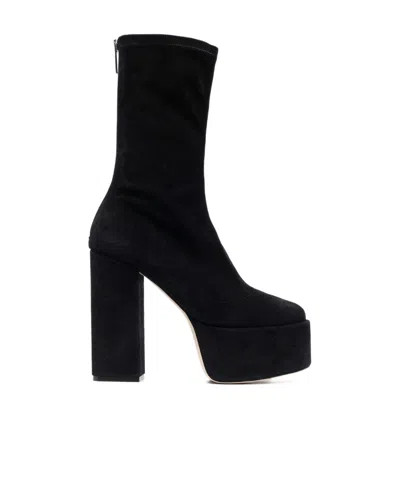 Paris Texas Lexy Platform Ankle Boots In Black