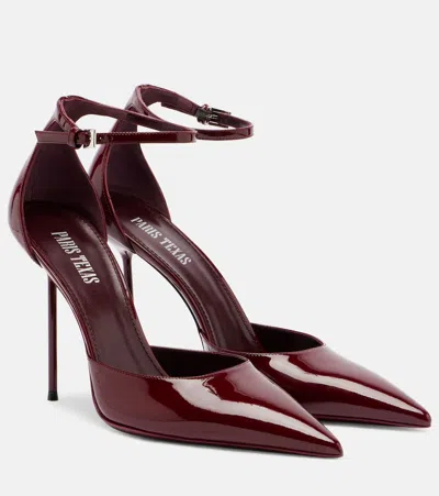 PARIS TEXAS LIDIA 105 PATENT LEATHER PUMPS