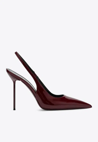 Paris Texas Lidia 105 Patent Leather Slingback Pumps