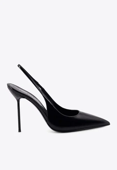 Paris Texas Lidia 120 Patent Leather Slingback Pumps