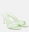 Paris Texas Lidia 70 Patent Leather Sandals In Green
