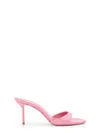 Paris Texas Lidia Logo High-heeled Sandals In Pink