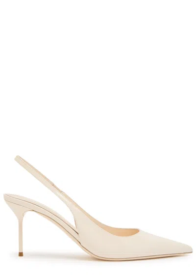 Paris Texas Lidia 70 Patent Leather Slingback Pumps In Pink