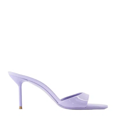 Paris Texas Lidia 70mm Leather Mules