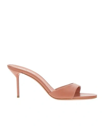 Paris Texas Lidia Patent-leather Mules In Pink