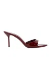 Paris Texas Lidia 70 Patent Leather Mules In Red