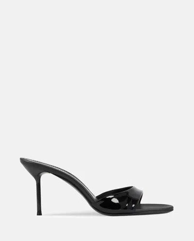 Paris Texas Patent Leather Lidia Mules 70 In Black