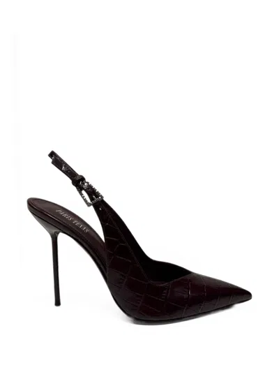 Paris Texas Lidia Buckle-detail Sandals In Black