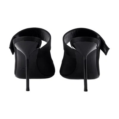 Paris Texas Lidia Couture Sabot 90 Pump In Black