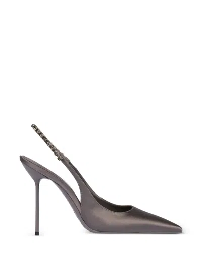 Paris Texas Lidia Crystal-embellished Slingback Pumps In Multi