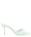 Paris Texas Patent Leather Lidia Mules 70 In Green