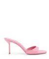 Paris Texas Patent Leather Lidia Sandals In Pink