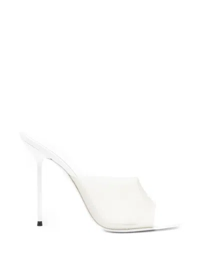 Paris Texas Woman Sandals White Size 7 Synthetic Fibers