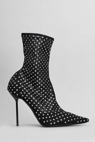 Paris Texas Embellished Lidia Ankle Boots In Multi