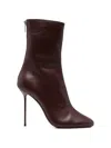Paris Texas Lidia Leather Ankle Boots In Red