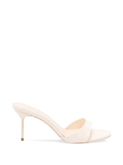 Paris Texas Lidia Leather Mules In Pink