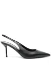 Paris Texas Lidia Leather Pumps In Black