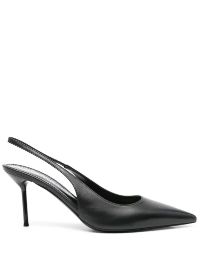 PARIS TEXAS LIDIA LEATHER PUMPS