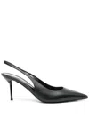 Paris Texas Lidia Leather Pumps In Black