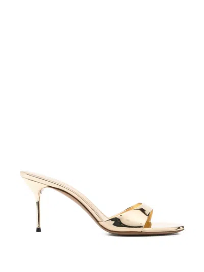 Paris Texas Lidia Metallic Sandals In Gold