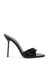 Paris Texas 70mm Lidia Patent Leather Mules In Black