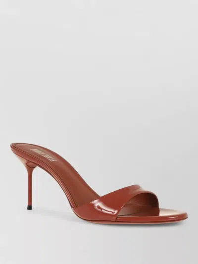 Paris Texas Lidia Mule Sandal Patent Calfskin 70