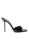 Paris Texas Lidia 105mm Patent-leather Sandals In Black
