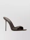 Paris Texas Lidia Brown Mules With Stiletto Heel In Patent Leather Woman