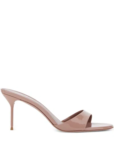 Paris Texas Lidia Patent Leather Heel Sandals In Pink