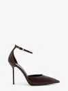 Paris Texas Lidia Patent Leather Pumps In Brown