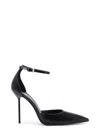 Paris Texas Arrow Toe Heeled Shoes With Delicate Ankle Strap