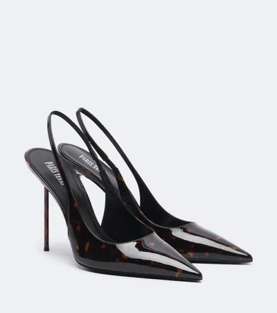 Paris Texas Lidia Patent Leather Slingback Pumps In Multi