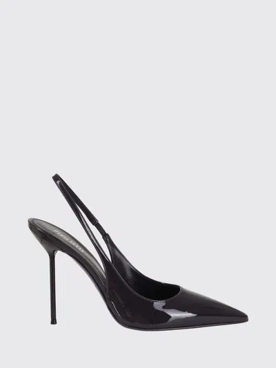 Paris Texas Lidia Patent Leather Slingback Pumps With High Heel In Violet