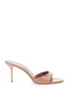 Paris Texas 'lidia' Pink Mules With Stiletto Heel In Patent Leather Woman In Pink