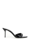 Paris Texas Lidia Patent Stiletto Mule Sandals