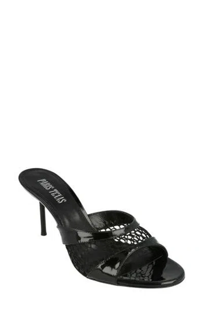 Paris Texas Lidia Slide Sandal In Black