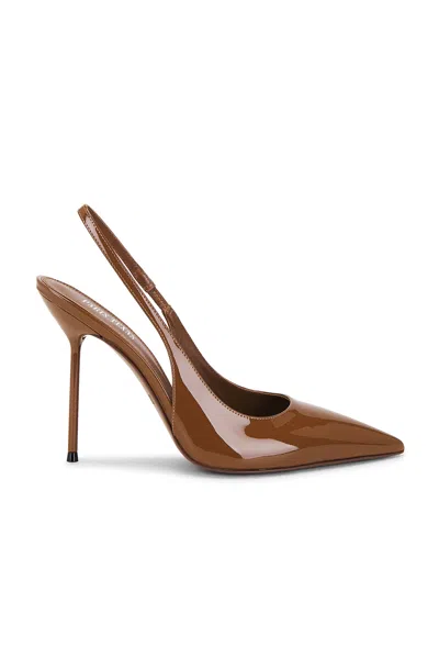 Paris Texas Lidia Slingback 105 Pump In Brown