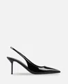 Paris Texas Lidia Slingback Heel 70 In Black