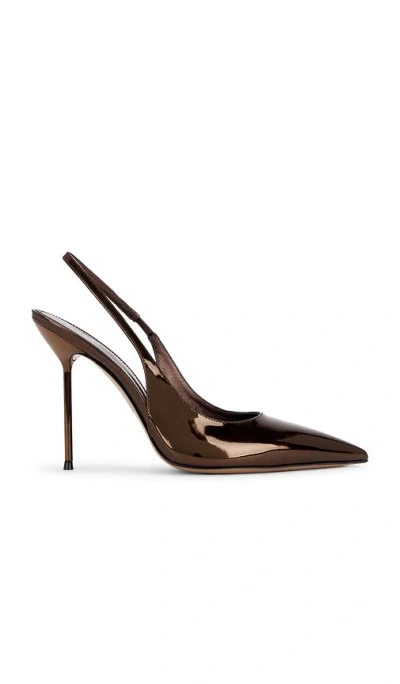 Paris Texas Lidia Slingback Pumps In Brown