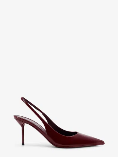 Paris Texas Lidia Slingback Patent Leather Pumps In Burgundy