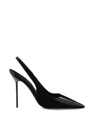 Paris Texas 105 Lidia Patent-leather Slingback Pumps In Purple