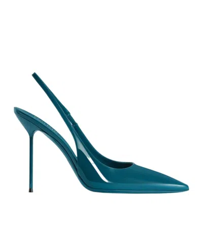 Paris Texas Lidia Slingback Pumps In Blue
