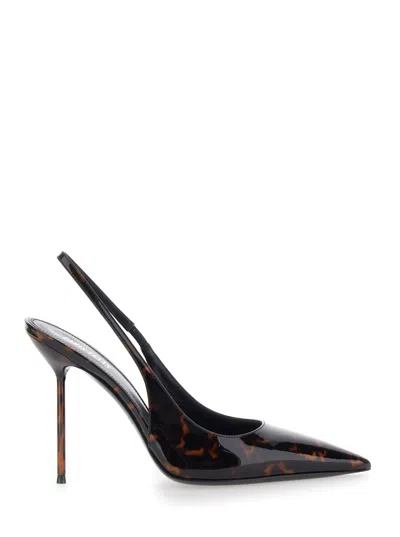 Paris Texas Lidia Slingback Pumps In Brown