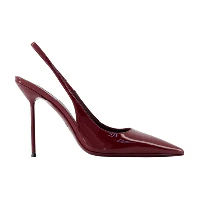 Paris Texas Lidia Slingback Pumps In Burgundy