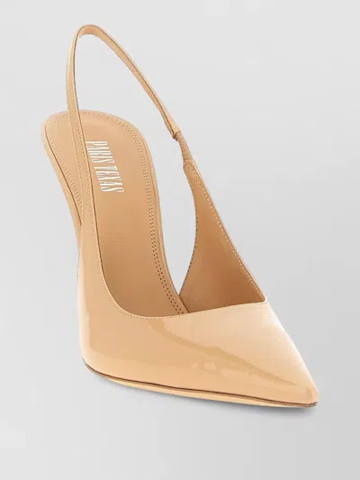 PARIS TEXAS LIDIA SLINGBACK PUMPS POINTED TOE STILETTO