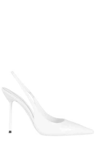 Paris Texas Lidia Slingback In White