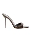 Paris Texas 105mm Lidia Mules In Black