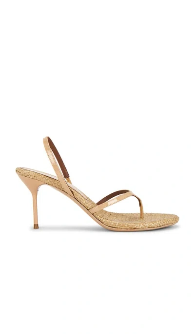 Paris Texas Lidia Thong Slingback Sandal 70 In Gold