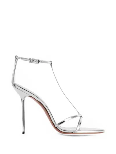 PARIS TEXAS LIDIA T-STRAP SANDALS